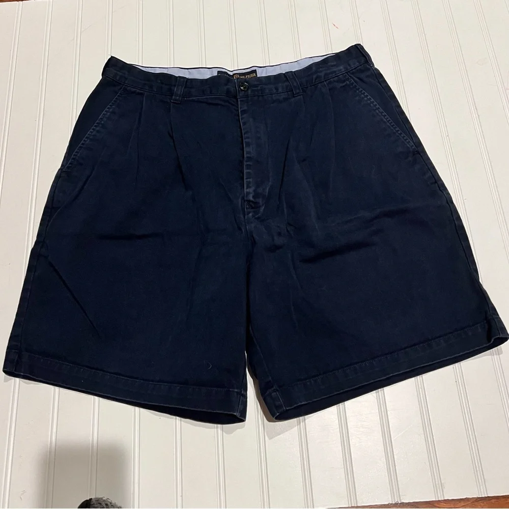 Tommy Hilfiger Golf Navy Cotton Shorts Men’s Size 34 Y2K